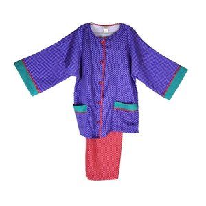 Vintage Pajama Set Donna Richard for Gilligan O'Malley Womens Size M Medium